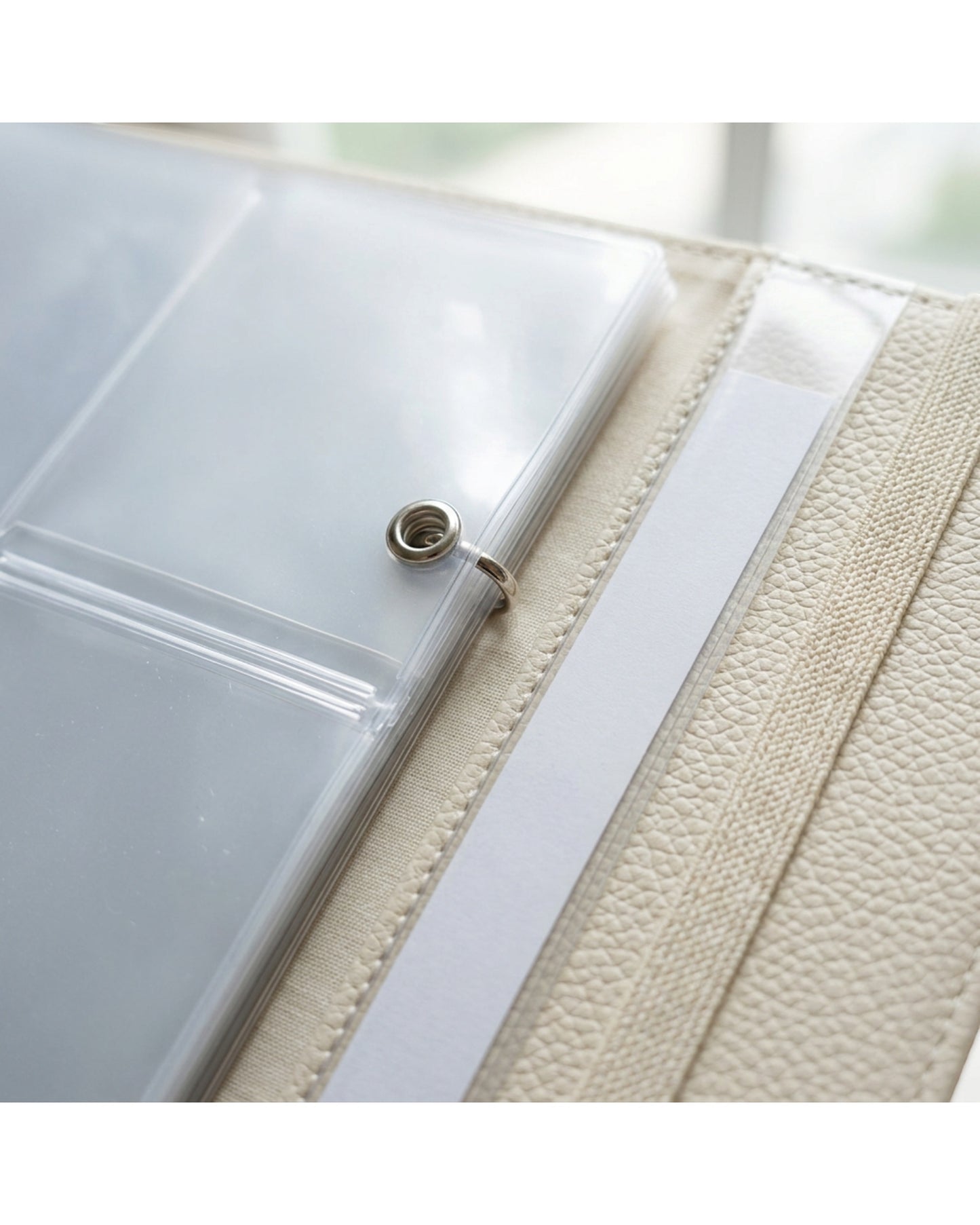 OAKD Photo Card Storage Binder Cream 240 Slots